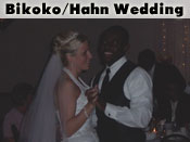 Bikoko/Hahn Wedding