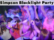 Simpson Blacklight Party 2013