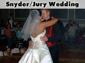 Snyder/Jury Wedding Reception