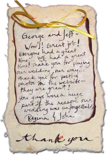 Regina thank you comment